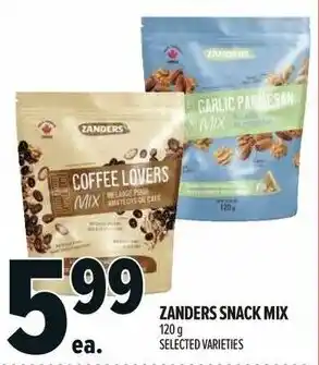 Metro Zanders snack mix offer