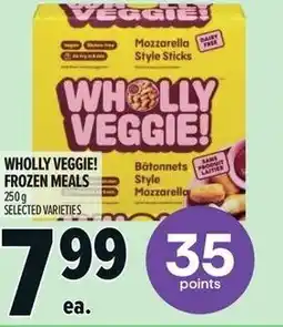 Metro Wholly veggie! frozen meals offer