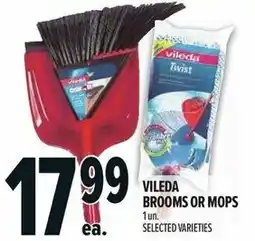 Metro Vileda brooms or mops offer