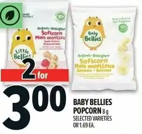 Metro Baby bellies popcorn offer