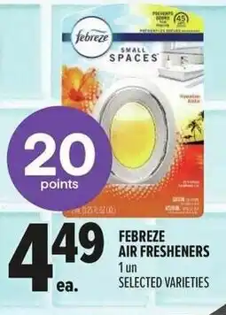 Metro Febreze air fresheners offer