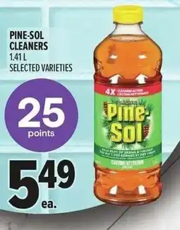 Metro Pine-sol cleaners offer