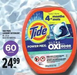 Metro Tide pods laundry detergent offer