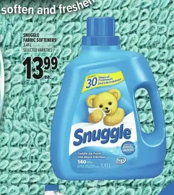 Metro Snuggle fabric softeners offer