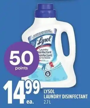 Metro Lysol laundry disinfectant offer