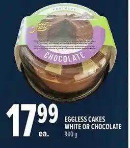 Metro Eggless cakes white or chocolate offer