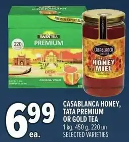 Metro Casablanca honey, tata premium or gold tea offer