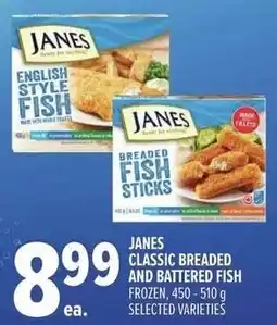 Metro Janes classic breaded and battered fish frozen offer