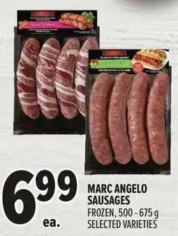 Metro Marc angelo sausages frozen offer