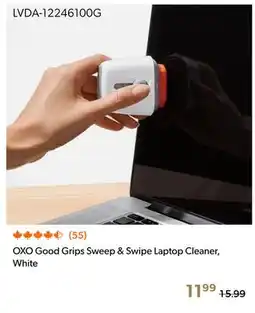 Shopper+ OXO Good Grips Sweep & Swipe Laptop Cleaner, White offer