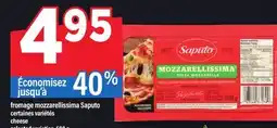 Maxi FROMAGE MOZZARELLISSIMA SAPUTO, 500 g offer