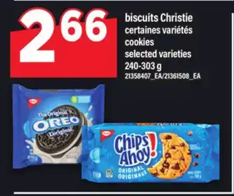 Maxi BISCUITS CHRISTIE, 240-303 g offer