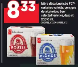 Maxi BIÈRE DÉSALCOOLISÉE PC | de-alcoholized beer, 12x355 mL offer