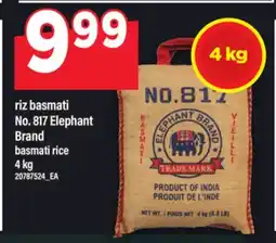 Maxi RIZ BASMATI NO. 817 ELEPHANT BRAND, 4 kg offer