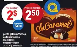 Maxi PETITS GÂTEAUX VACHON, 252-336 g offer