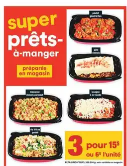 Super C REPAS INDIVIDUEL 325-350 g, voir variétés en magasin offer