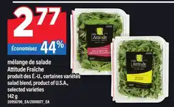 Maxi MÉLANGE DE SALADE ATTITUDE FRAÎCHE, 142 g offer