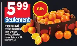 Maxi ORANGES NAVEL, caisse de 8 lb offer