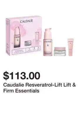 Sephora Caudalie Resveratrol-Lift Lift & Firm Essentials offer