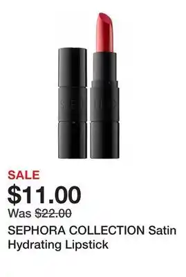 Sephora SEPHORA COLLECTION Satin Hydrating Lipstick offer