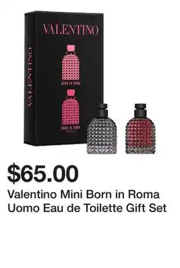 Sephora Valentino Mini Born in Roma Uomo Eau de Toilette Gift Set offer