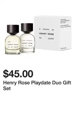 Sephora Henry Rose Playdate Duo Gift Set offer