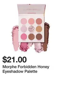 Sephora Morphe Forbidden Honey Eyeshadow Palette offer