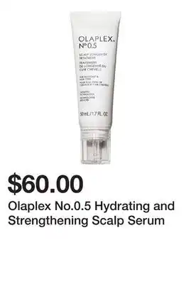 Sephora Olaplex No.0.5 Hydrating and Strengthening Scalp Serum offer