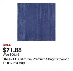 Bed Bath & Beyond SAFAVIEH California Premium Shag Izat 2-inch Thick Area Rug offer