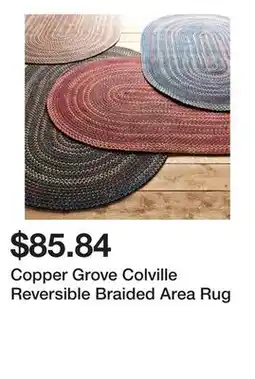 Bed Bath & Beyond Copper Grove Colville Reversible Braided Area Rug offer