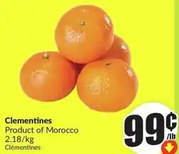 FreshCo Clementines offer