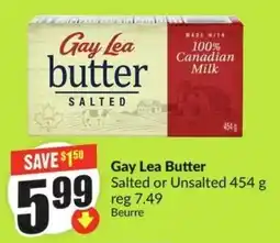 FreshCo Gay Lea butter offer