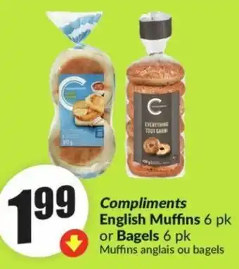 FreshCo Compliments English Muffins offer