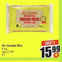 FreshCo Mr. Goudas Rice offer