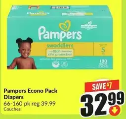 FreshCo Pampers Econo Pack Diapers offer