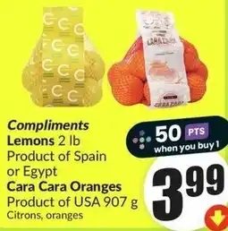 FreshCo Compliments Lemons offer