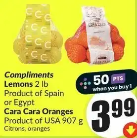 FreshCo Compliments Lemons offer