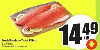 FreshCo Fresh Rainbow Trout Fillets offer