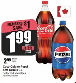 FreshCo Coca-Cola or Pepsi Soft Drinks offer