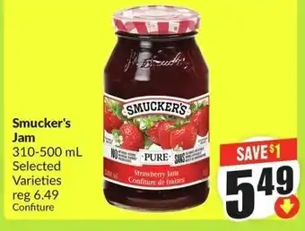 FreshCo Smucker's Jam offer