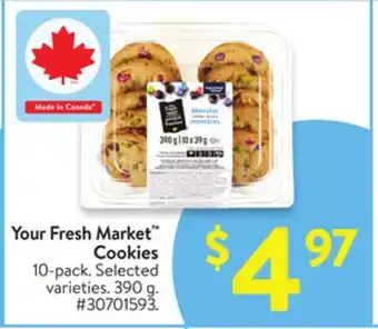 Walmart Your Fresh Market Cookies offer