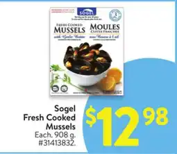 Walmart Sogel Fresh Cooked Mussels offer