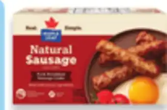 Walmart Maple Leaf Fully Cooked Breakfast Sausages offer