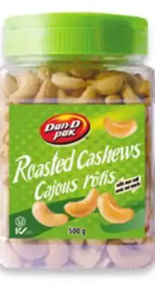 Walmart Dan-D Pak Roasted Cashews offer