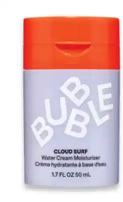 Walmart Bubble Skincare Face Moisturizer offer