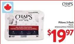 Walmart Pillow 2-Pack offer