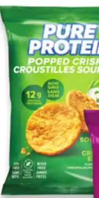 Walmart Pure Protein Popped Crisps offer