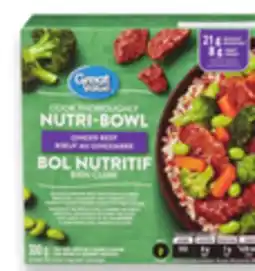 Walmart Great Value Nutri-Bowls offer