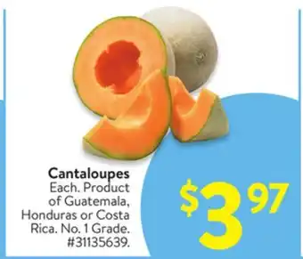 Walmart Cantaloupes offer