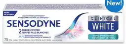 Walmart Sensodyne Clinical White Enamel Strengthening Toothpaste offer